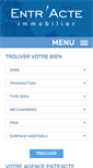 Mobile Screenshot of entracteimmobilier.com