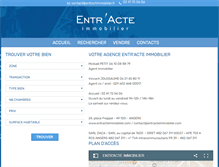 Tablet Screenshot of entracteimmobilier.com